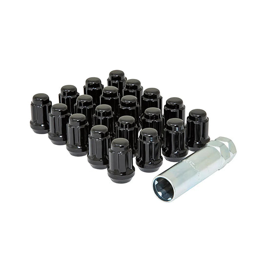 GORILLA LUG NUTS - M14 X 1.5 - BLACK FINISH (SET OF 20)