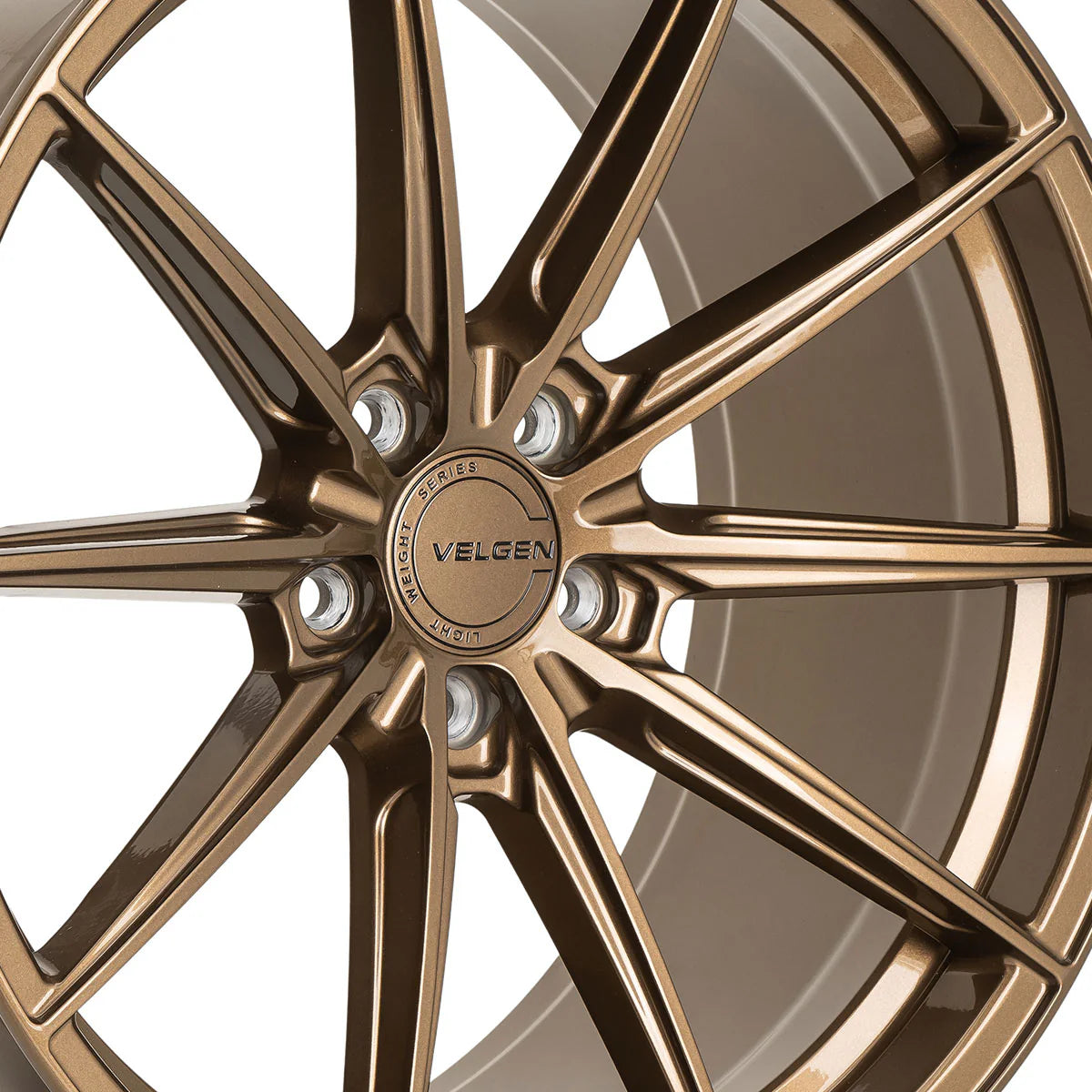 2015-2024 FORD MUSTANG VELGEN VF10 WHEEL SET (SET OF 4) - GLOSS BRONZE - 20X10/20X11