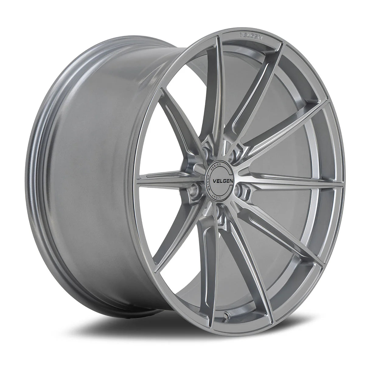 2015-2024 FORD MUSTANG VELGEN VF10 WHEEL SET (SET OF 4) - GLOSS SILVER - 20X10/20X11