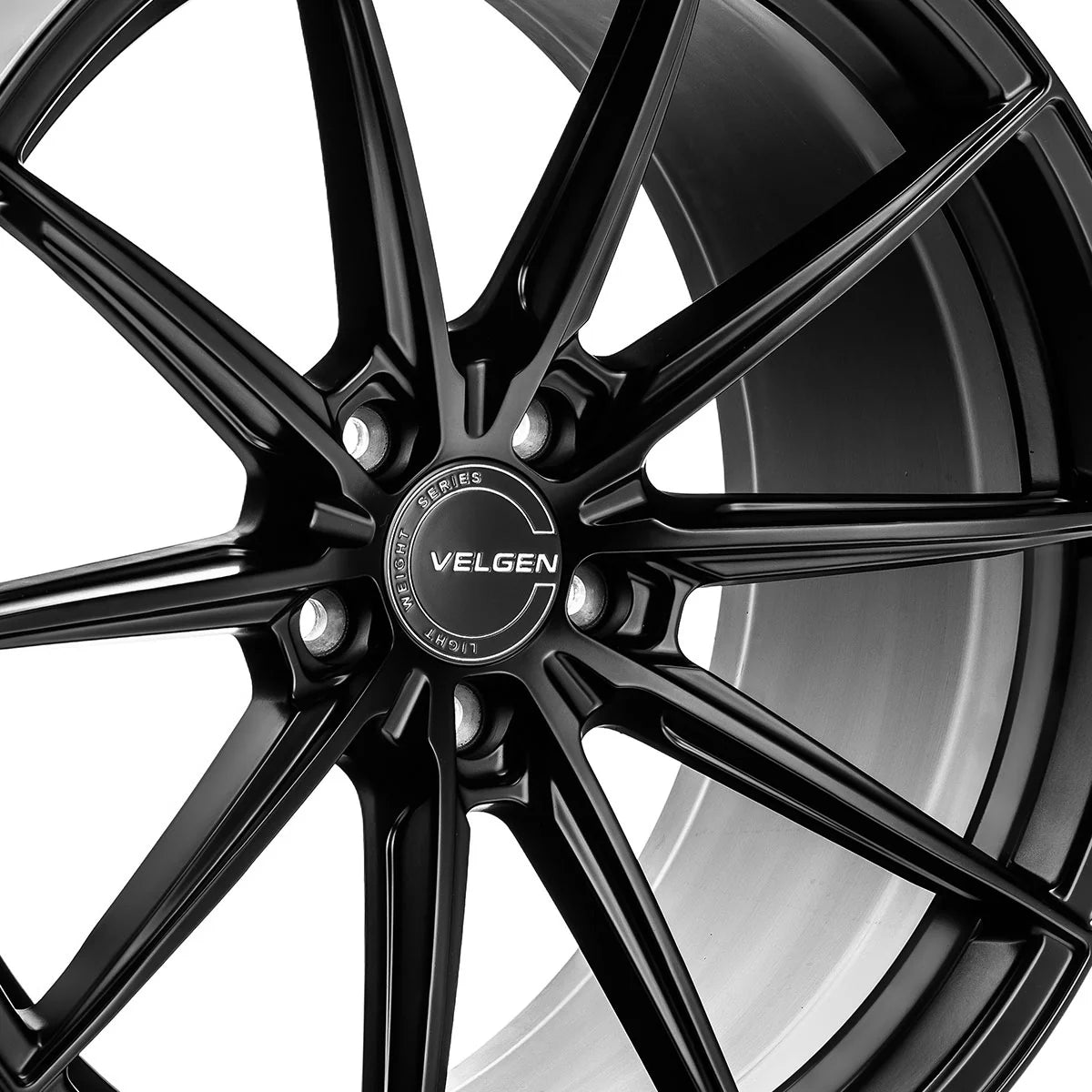 2015-2024 FORD MUSTANG VELGEN VF10 WHEEL SET (SET OF 4) - SATIN BLACK - 20X10/20X11