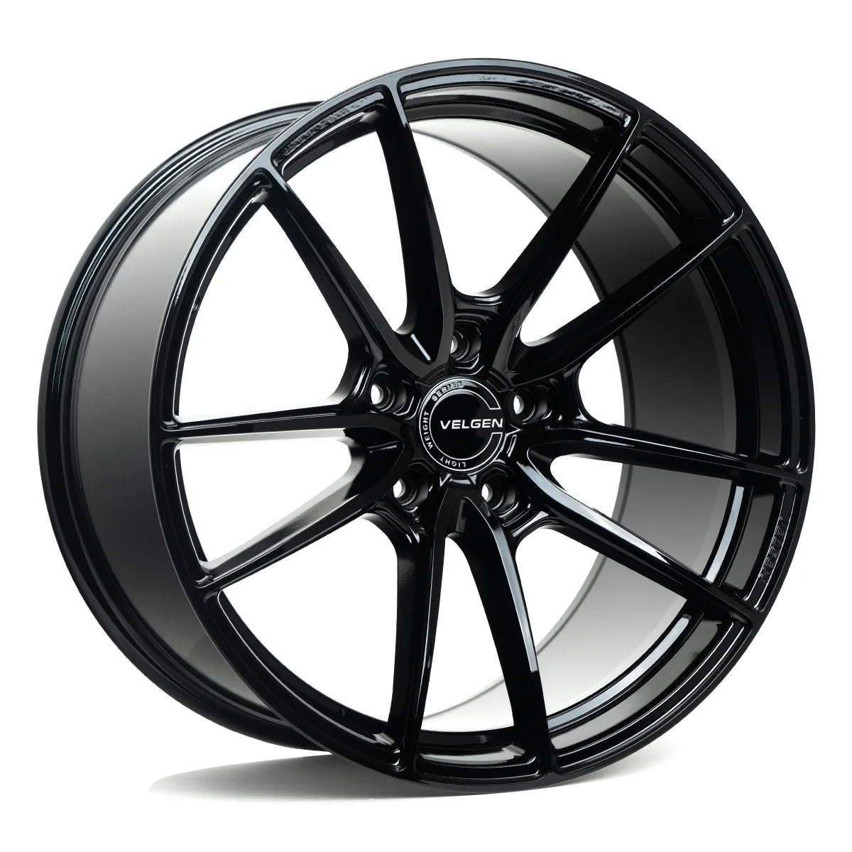 2020-2022 Ford Mustang GT500 Velgen VF5 Wheel Set (Set of 4) - Gloss Black - 20x11/20x11.5