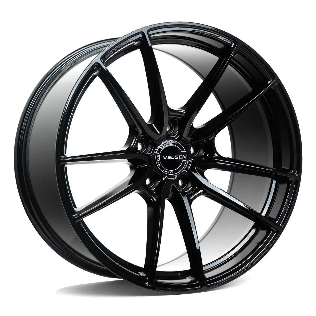 2005+ FORD MUSTANG VELGEN VF5 WHEEL SET (SET OF 4) - GLOSS BLACK - 20X9.5/20X10.5