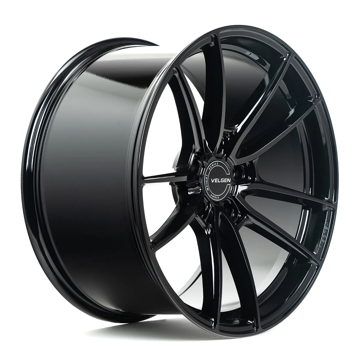 2020-2022 Ford Mustang GT500 Velgen VF5 Wheel Set (Set of 4) - Gloss Black - 20x11/20x11.5