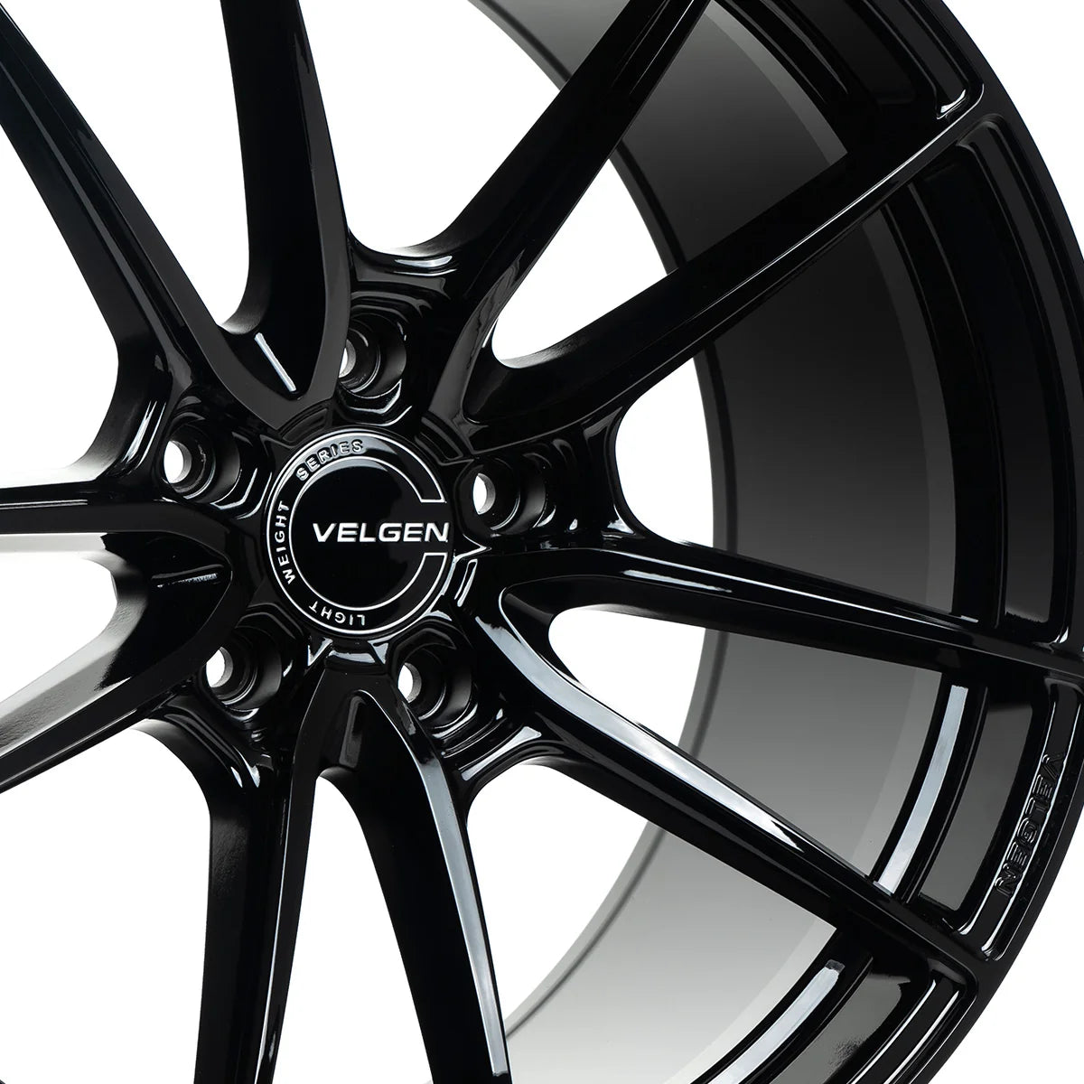 2020-2022 Ford Mustang GT500 Velgen VF5 Wheel Set (Set of 4) - Gloss Black - 20x11/20x11.5