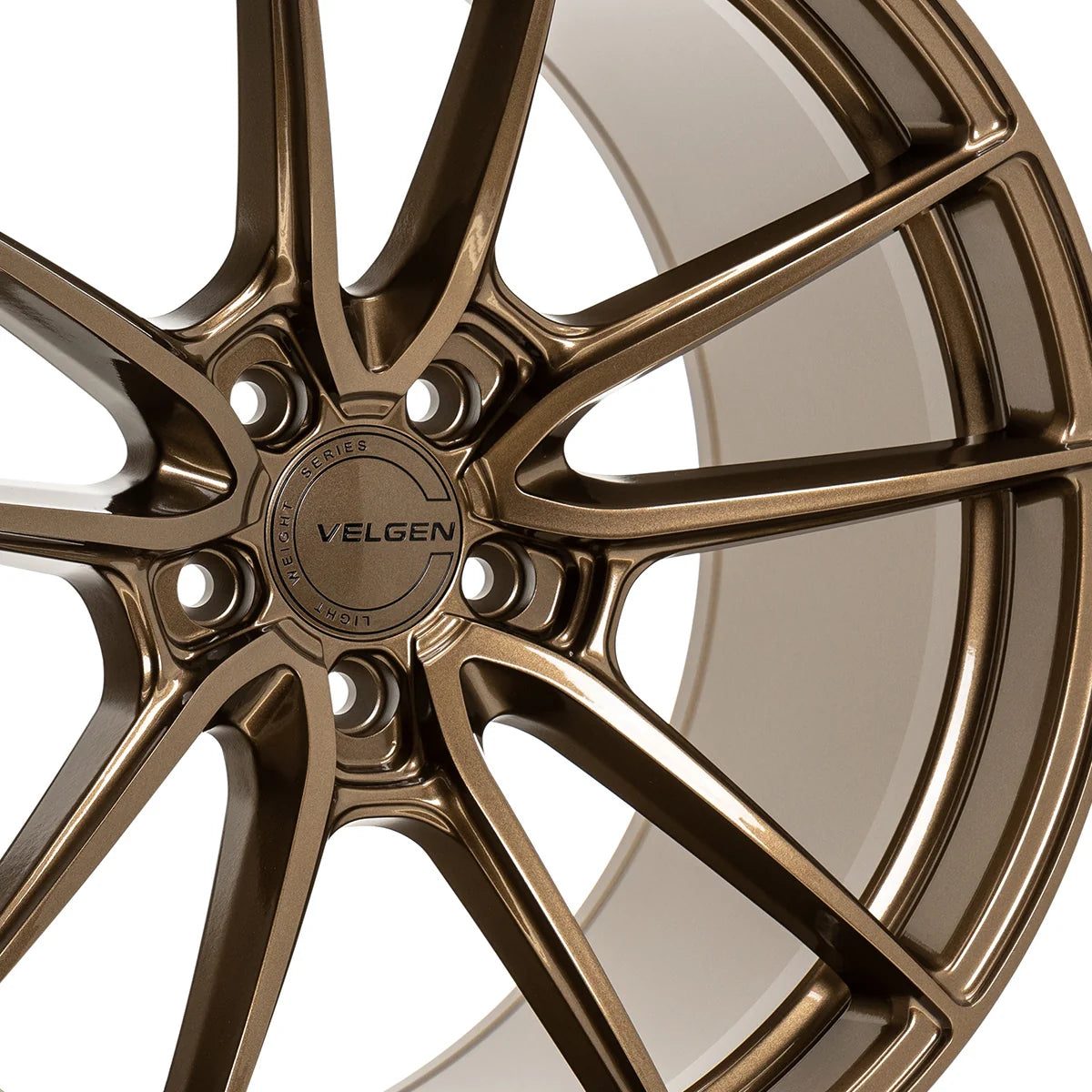 2020-2022 Ford Mustang GT500 Velgen VF5 Wheel Set (Set of 4) - Gloss Bronze - 20x11/20x11.5