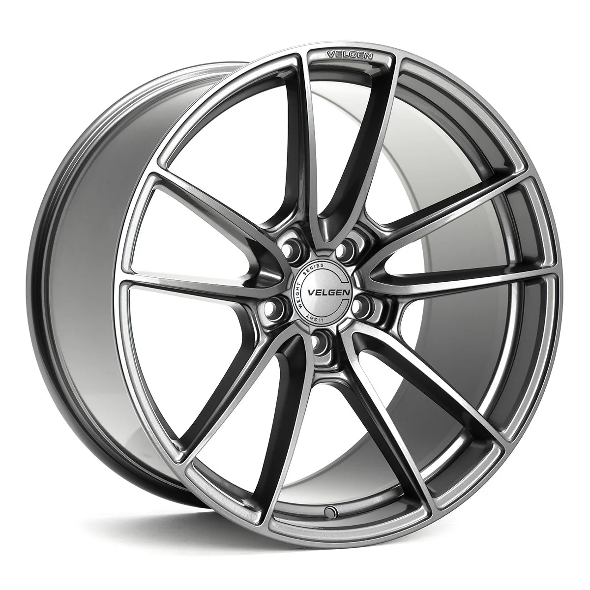2015-2024 FORD MUSTANG VELGEN VF5 WHEEL SET (SET OF 4) - GLOSS GUNMETAL - 20X10/20X11