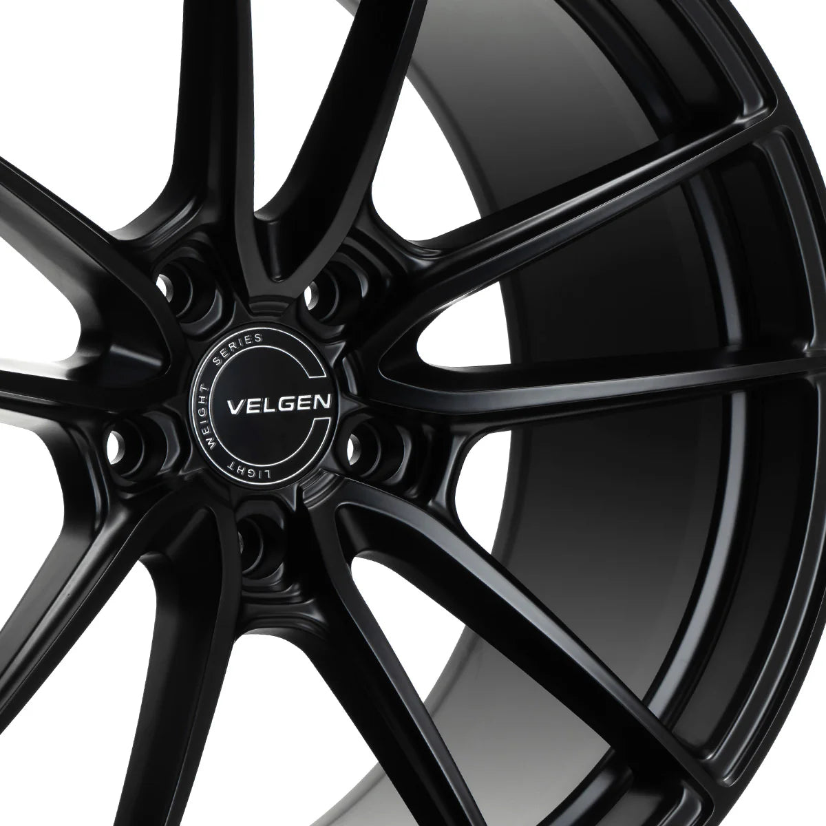 2005+ FORD MUSTANG VELGEN VF5 WHEEL SET (SET OF 4) - SATIN BLACK - 20X9.5/20X10.5