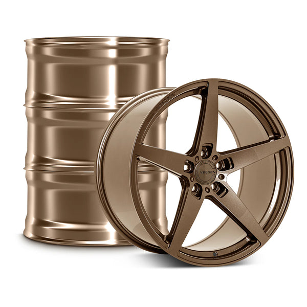 2005+ FORD MUSTANG VELGEN CLASSIC5 V2 WHEEL SET (SET OF 4) - GLOSS BRONZE - 20X9.5/20X10.5