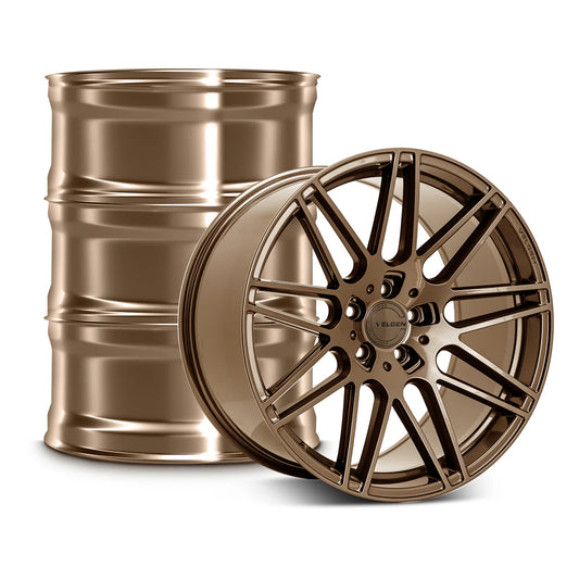 2015-2024 FORD MUSTANG VELGEN VF9 WHEEL SET (SET OF 4) - GLOSS BRONZE - 20X10/20X11
