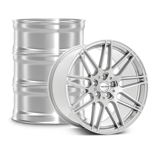 2015-2024 FORD MUSTANG VELGEN VF9 WHEEL SET (SET OF 4) - GLOSS SILVER - 20X10/20X11