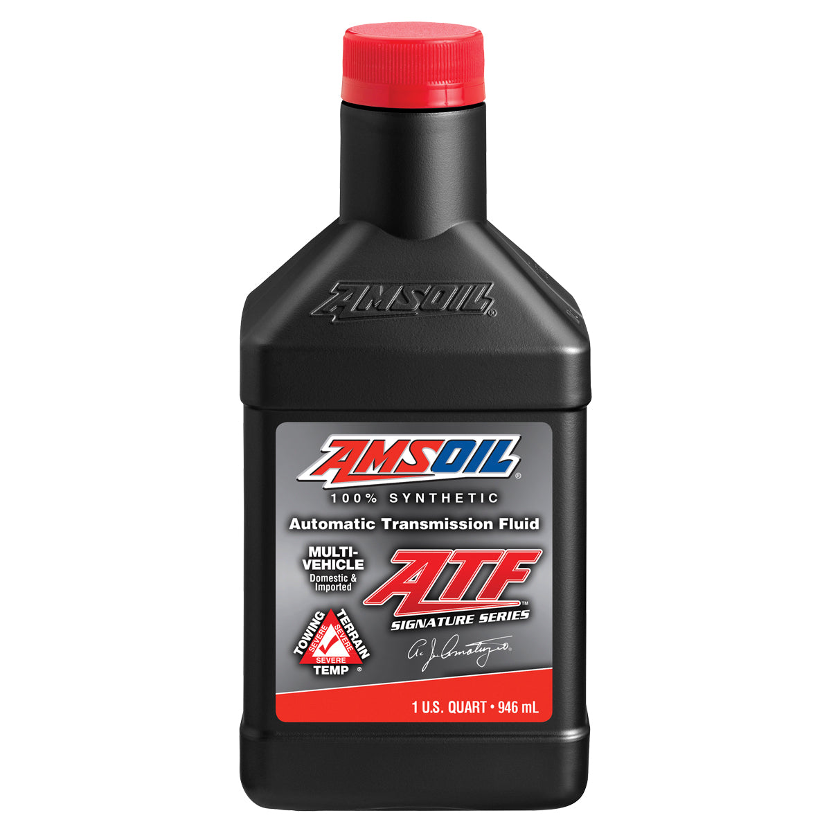 AMSOIL SIGNATURE SERIES MULTI-VEHICLE 100% SYNTHETIC AUTOMATIC TRANSMISSION FLUID