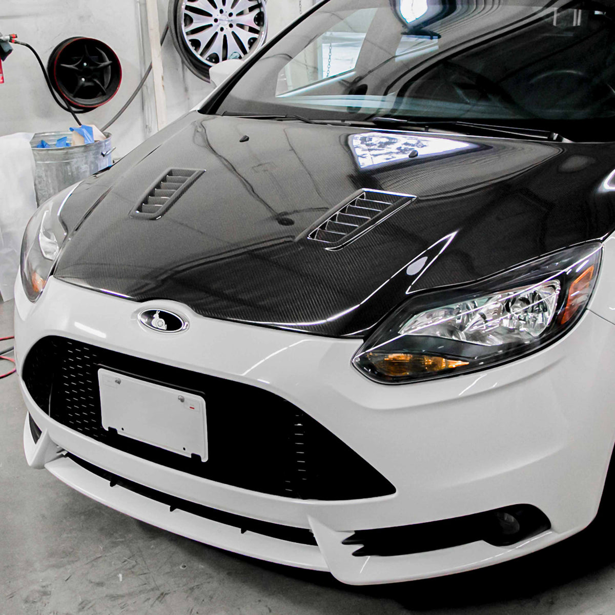 Seibon RS-Style Carbon Fiber Hood (2012-2014 Focus ST)