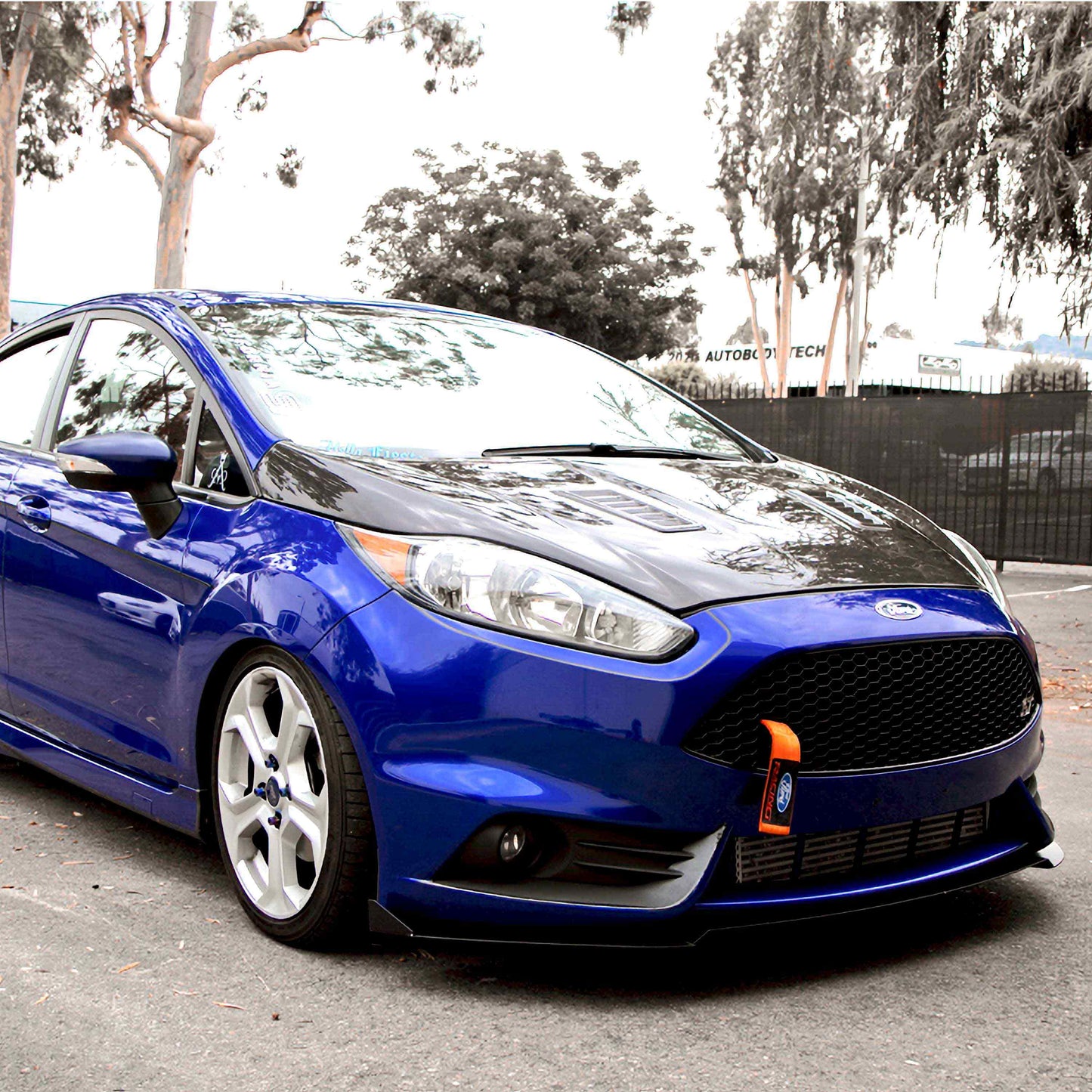 Seibon RS-Style Carbon Fiber Hood (2014-2019 Fiesta ST)